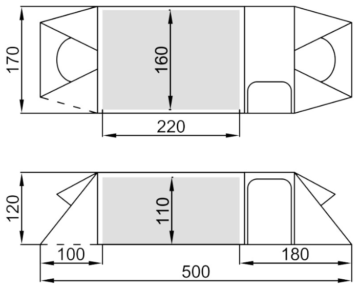 Палатка БАСК Vostok 3