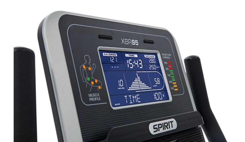 Электромагнитный велотренажер Spirit XBR95