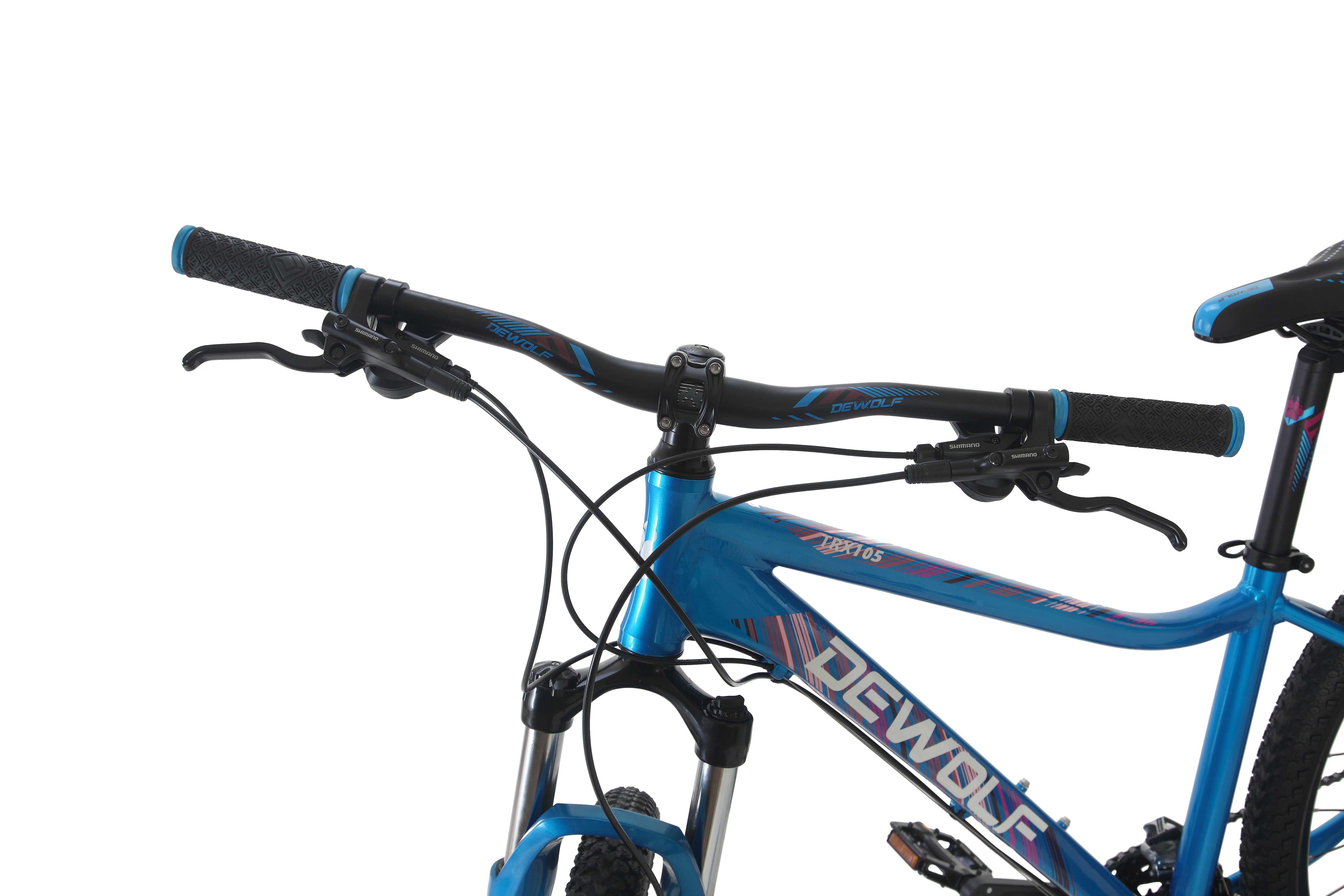 Велосипед Dewolf TRX 105, размер: 16, светло-голубой металлик