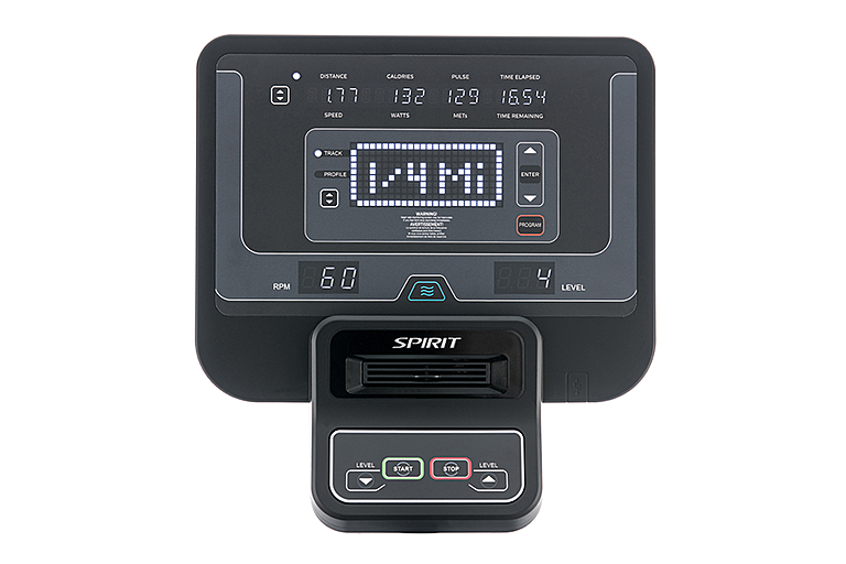 Электромагнитный велотренажер Spirit CU800+