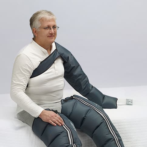 Лимфодренажный аппарат Doctor Life Mark 400 (2 манжеты для ног, 1 манжета на талию,1 манжета для руки)