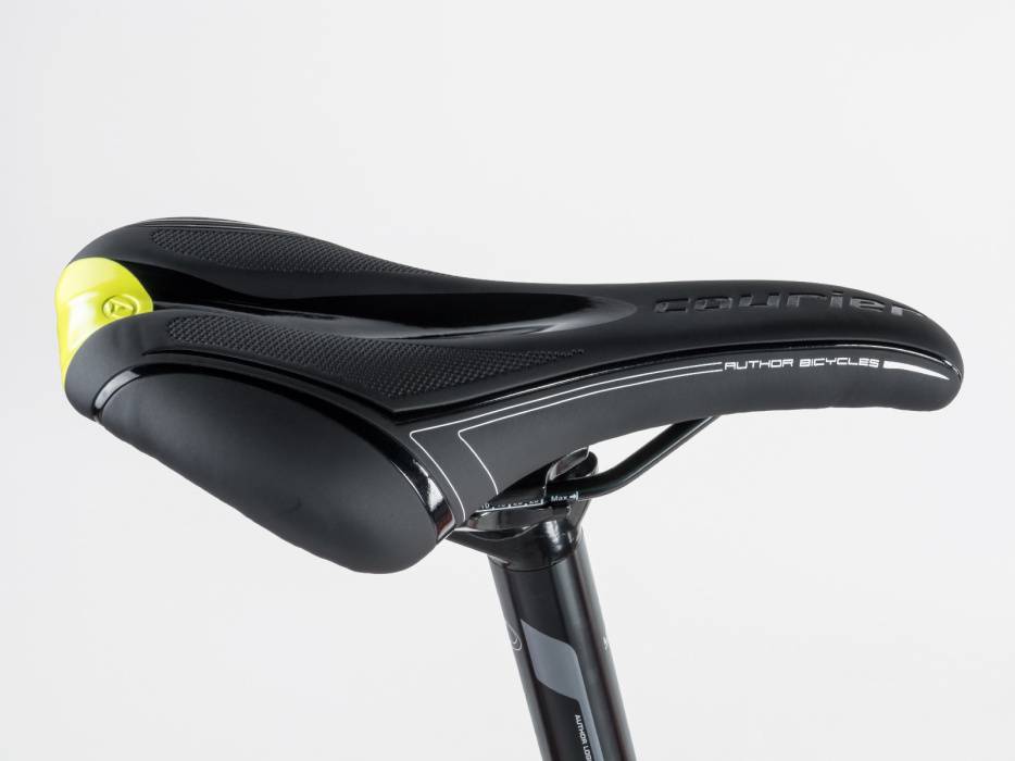 Велосипед Author Solution 17" (22) красный/черный/салатовый