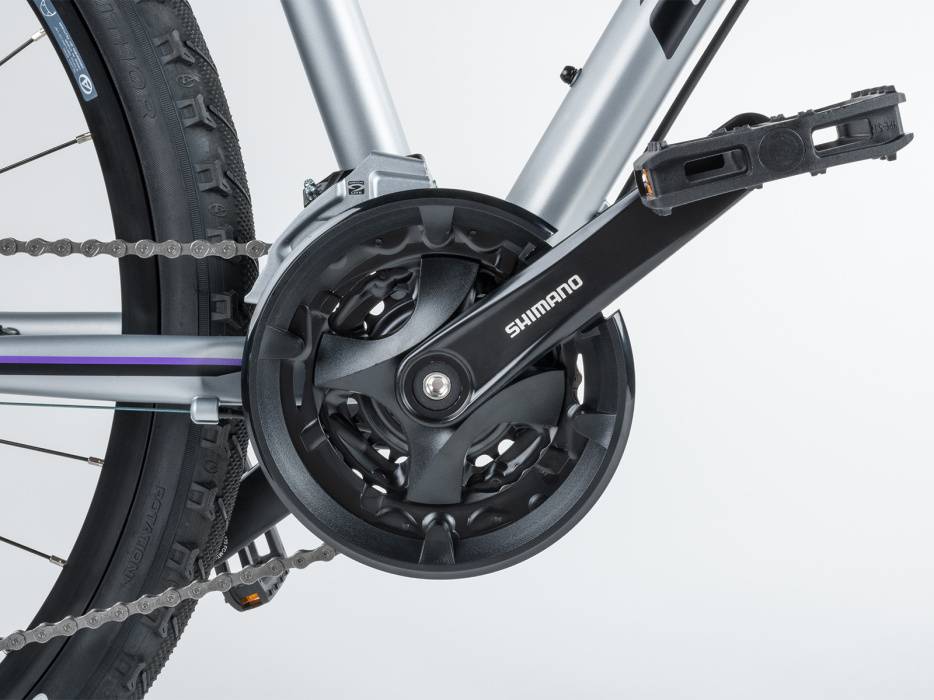 Велосипед Author Solution ASL 16" (22) серебро/черный/фиолетовый