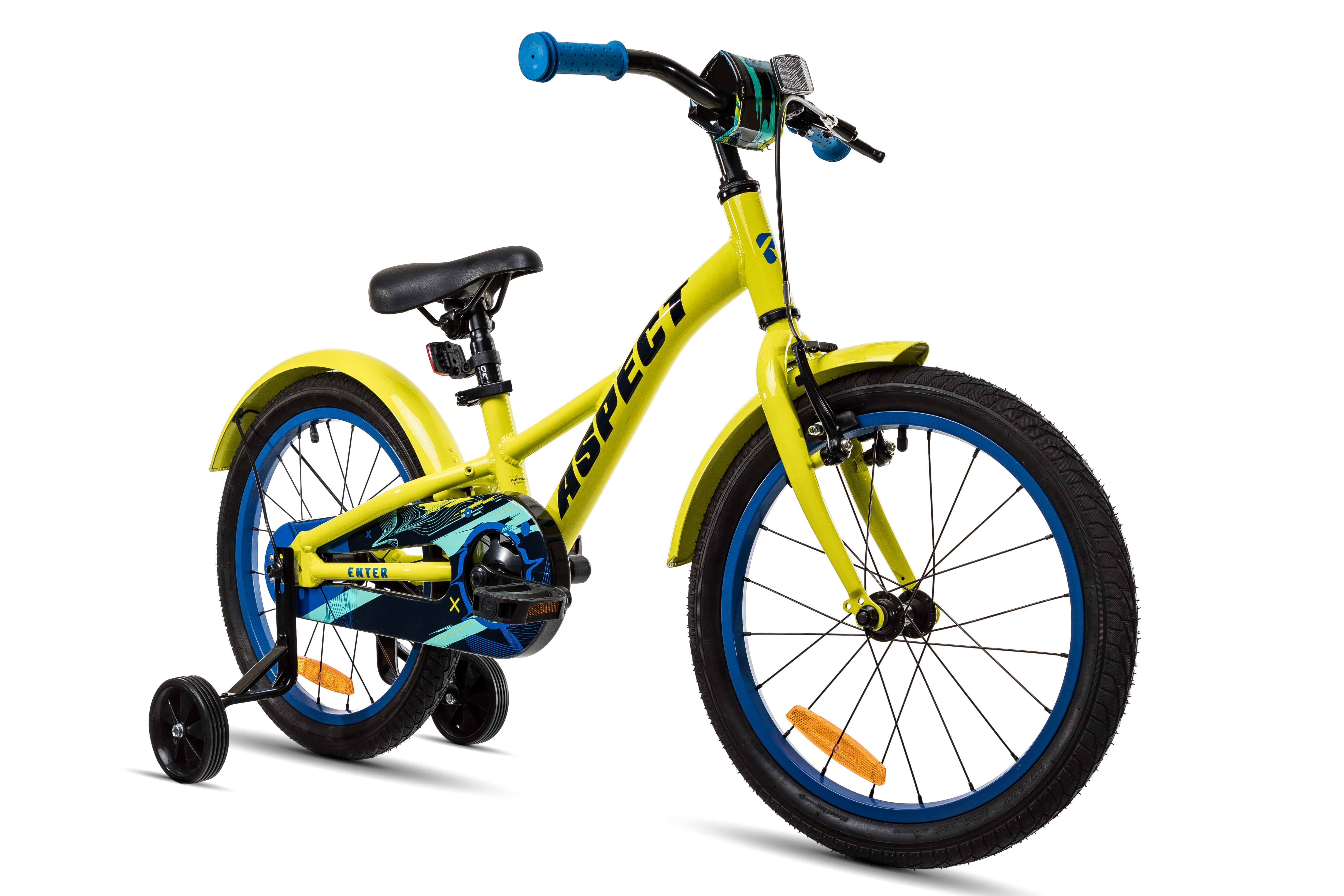 Велосипед Aspect ENTER 18" Желтый (2022)