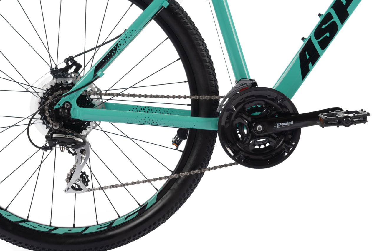 Велосипед Aspect IDEAL 27.5 20" Зеленый (2022)