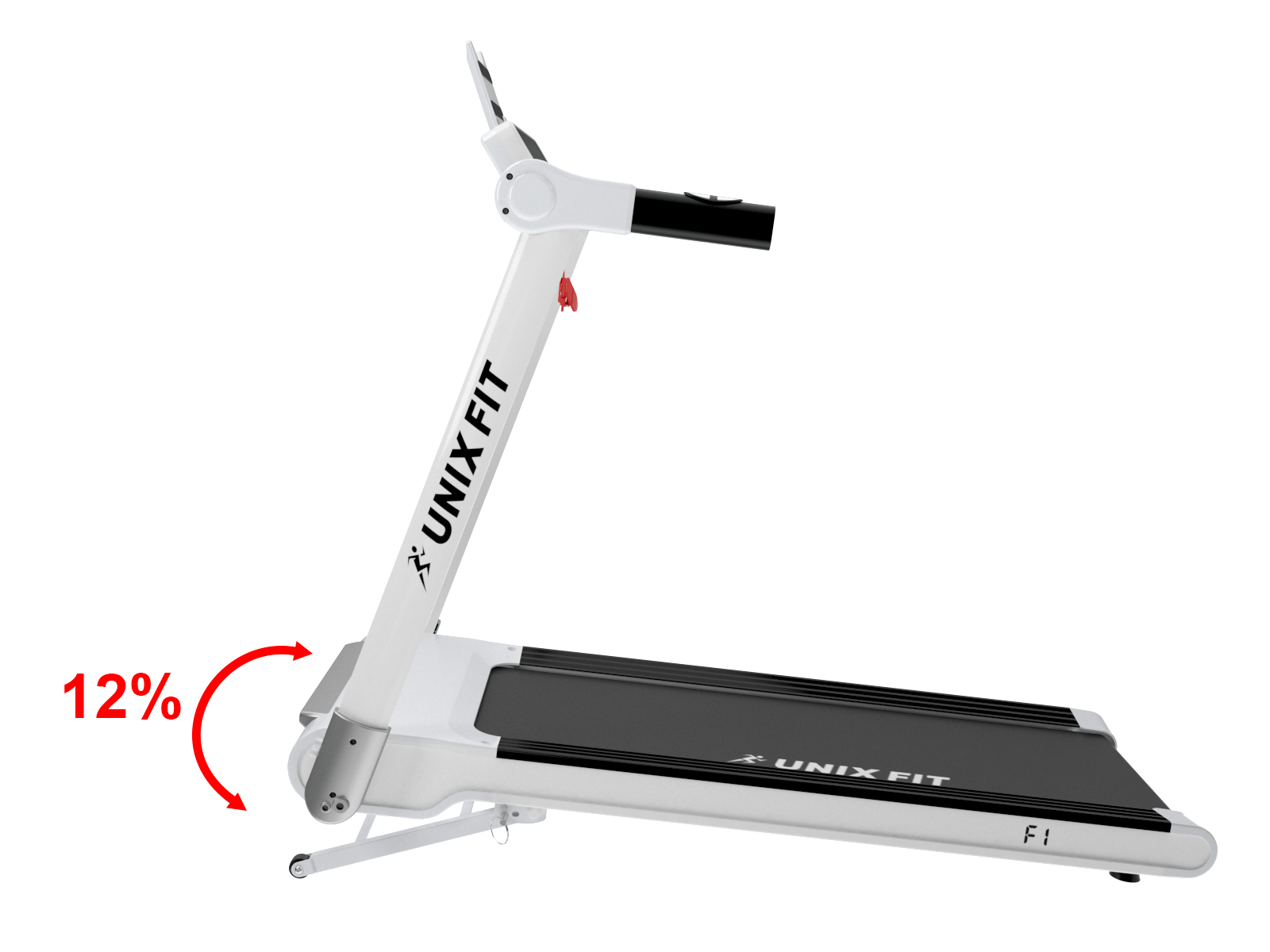 Беговая дорожка Unix Fit Hi-tech F1 Arctic Ice