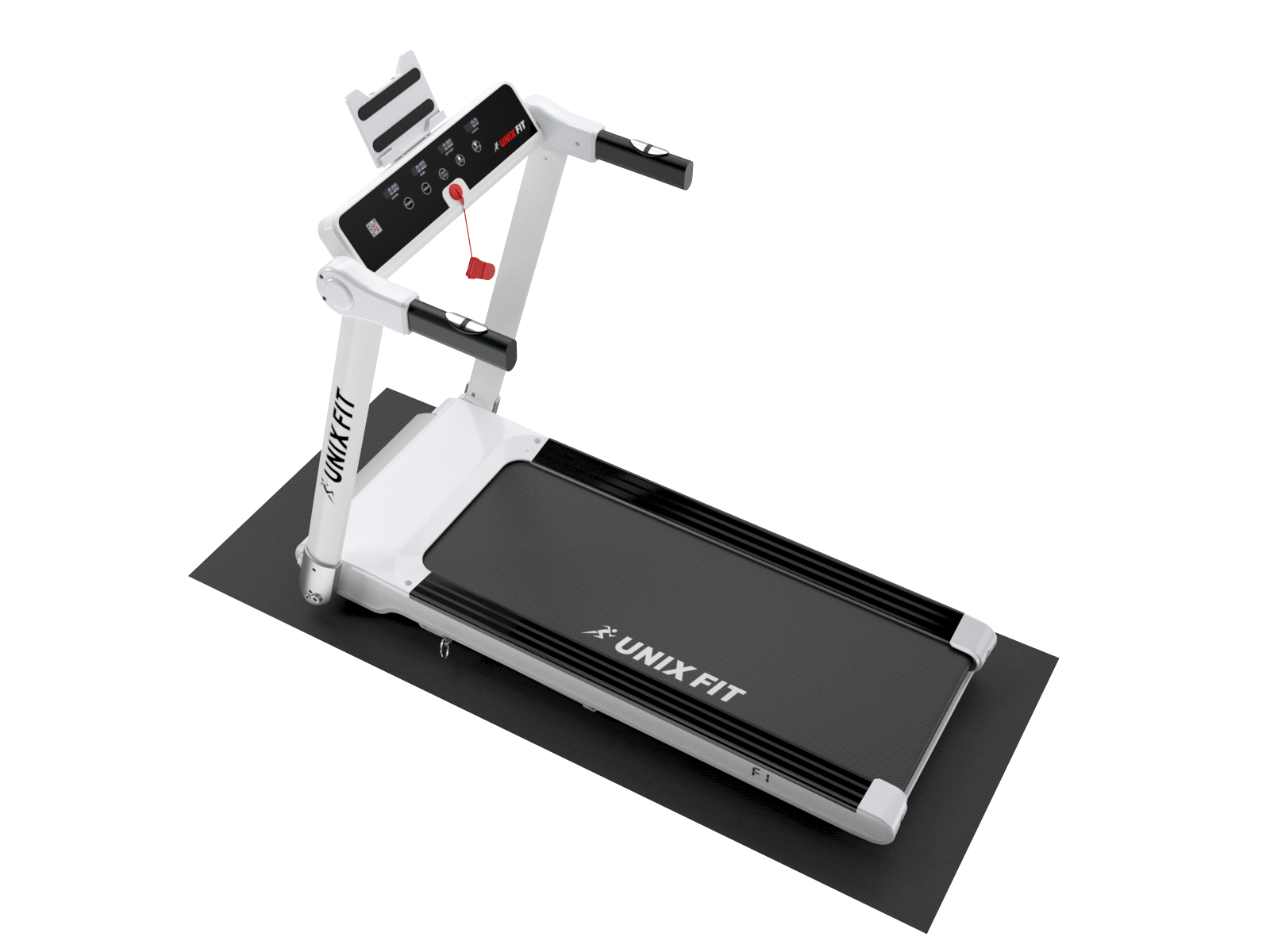 Беговая дорожка Unix Fit Hi-tech F1 Arctic Ice