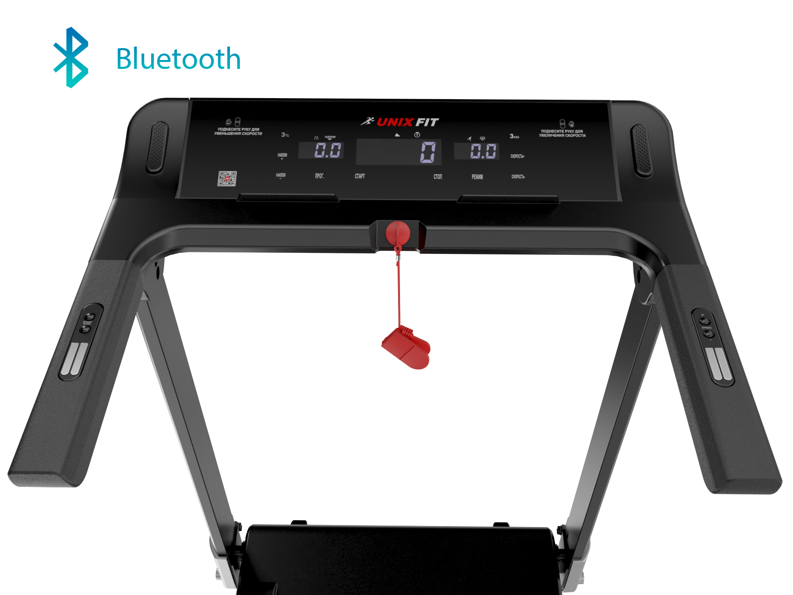 Беговая дорожка Unix Fit Hi-tech F2 PLUS Dark Storm