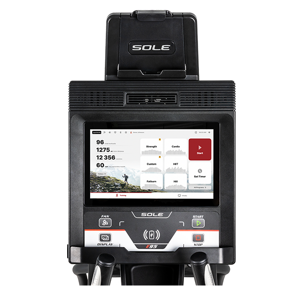 Эллиптический тренажер Sole Е95 (2023)