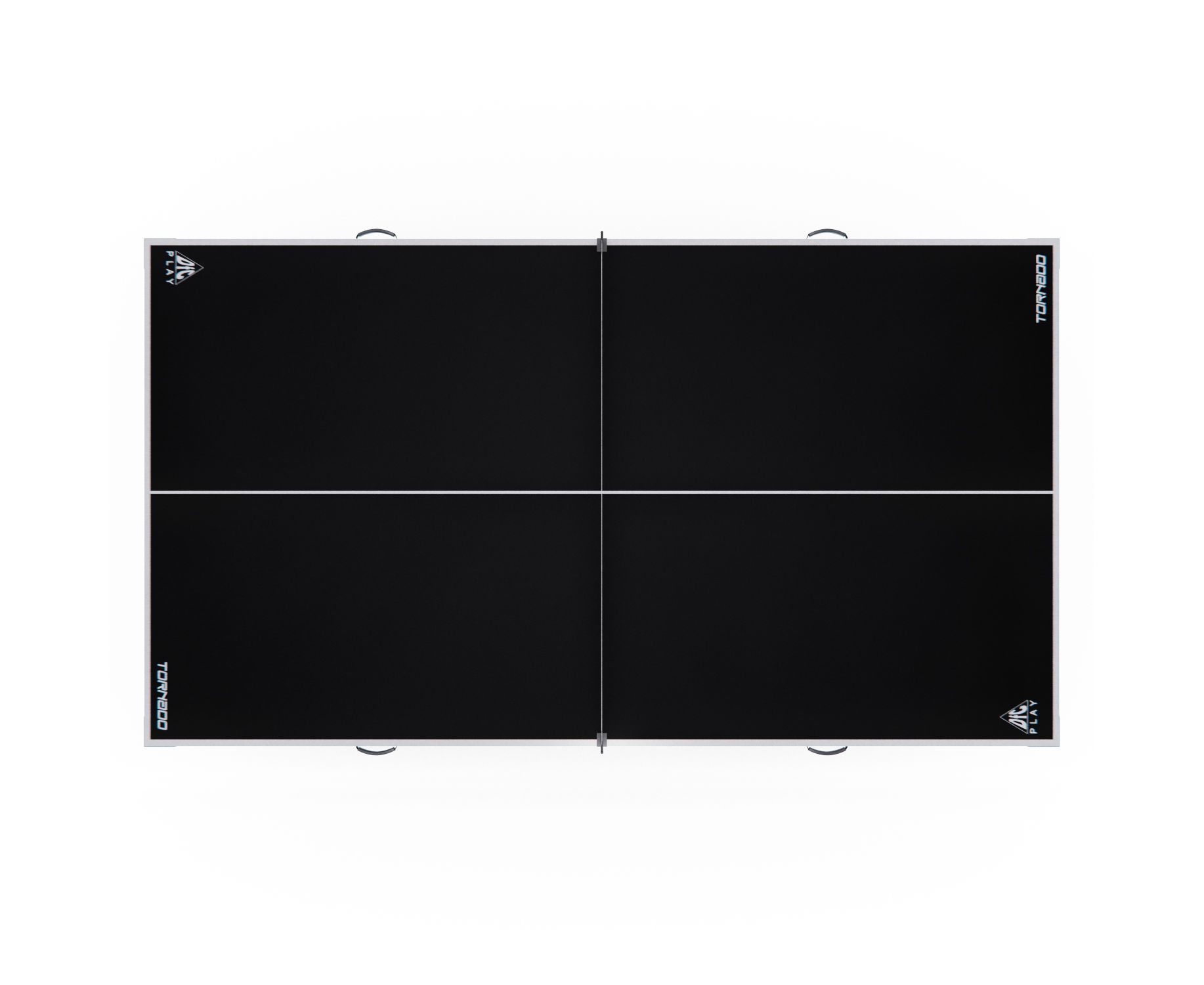 Теннисный стол DFC Tornado Home Compact для помещения, черный, складной