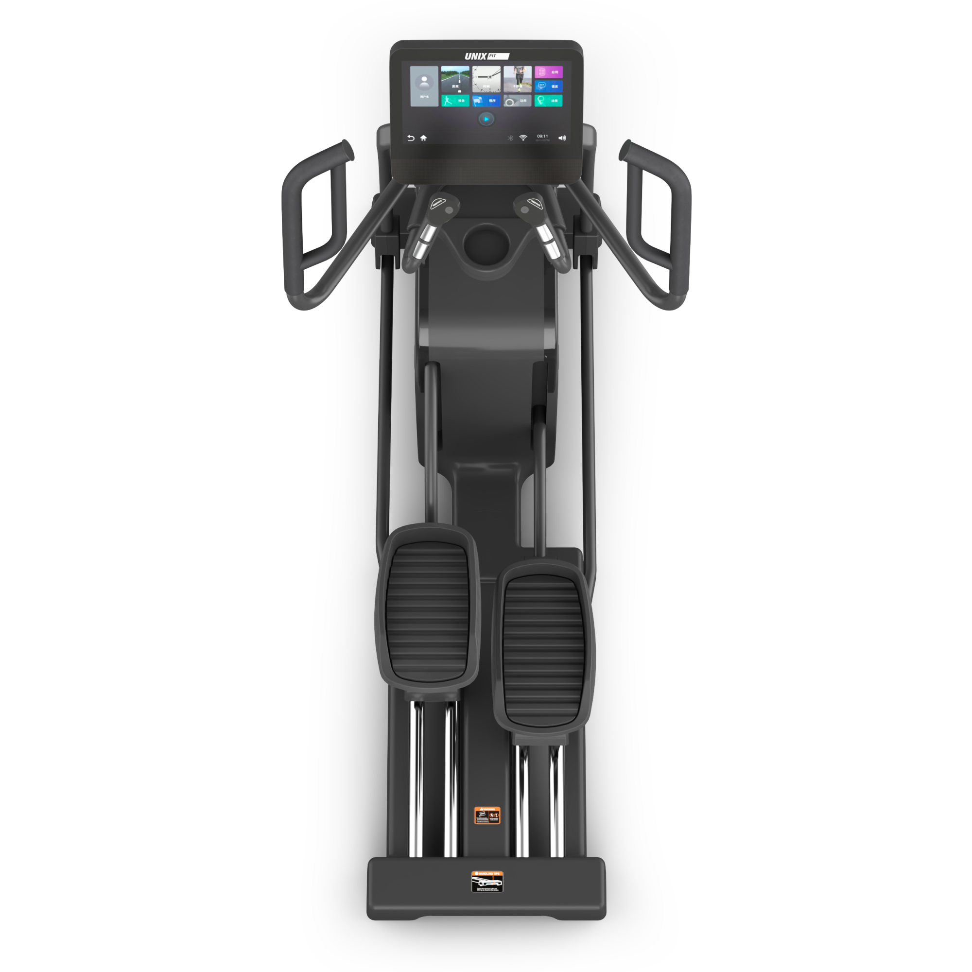 Эллиптический тренажер Unix Fit E-1600 PRO (15,6" TFT)