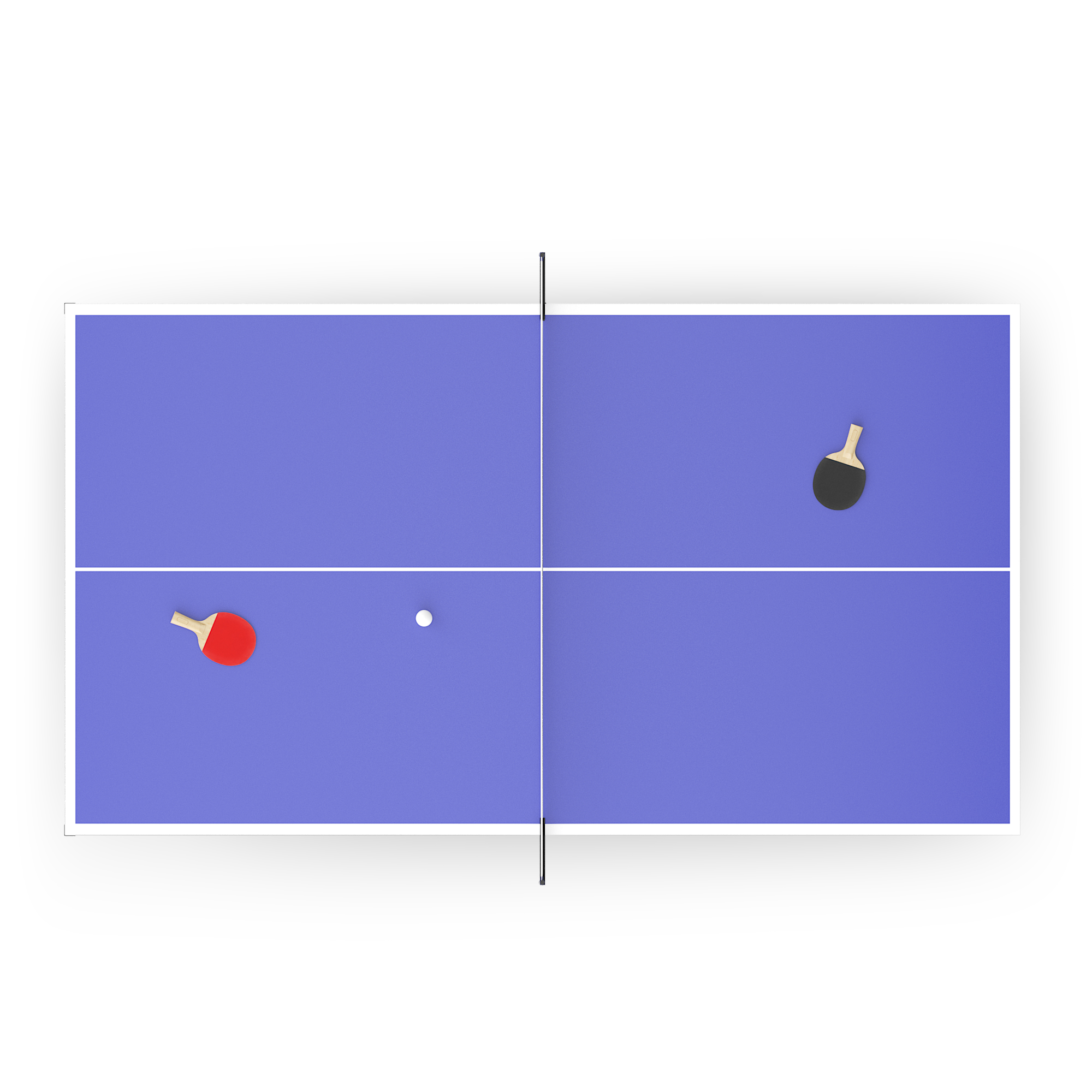 Теннисный стол UNIX line Indoor 15 mm MDF (Blue)