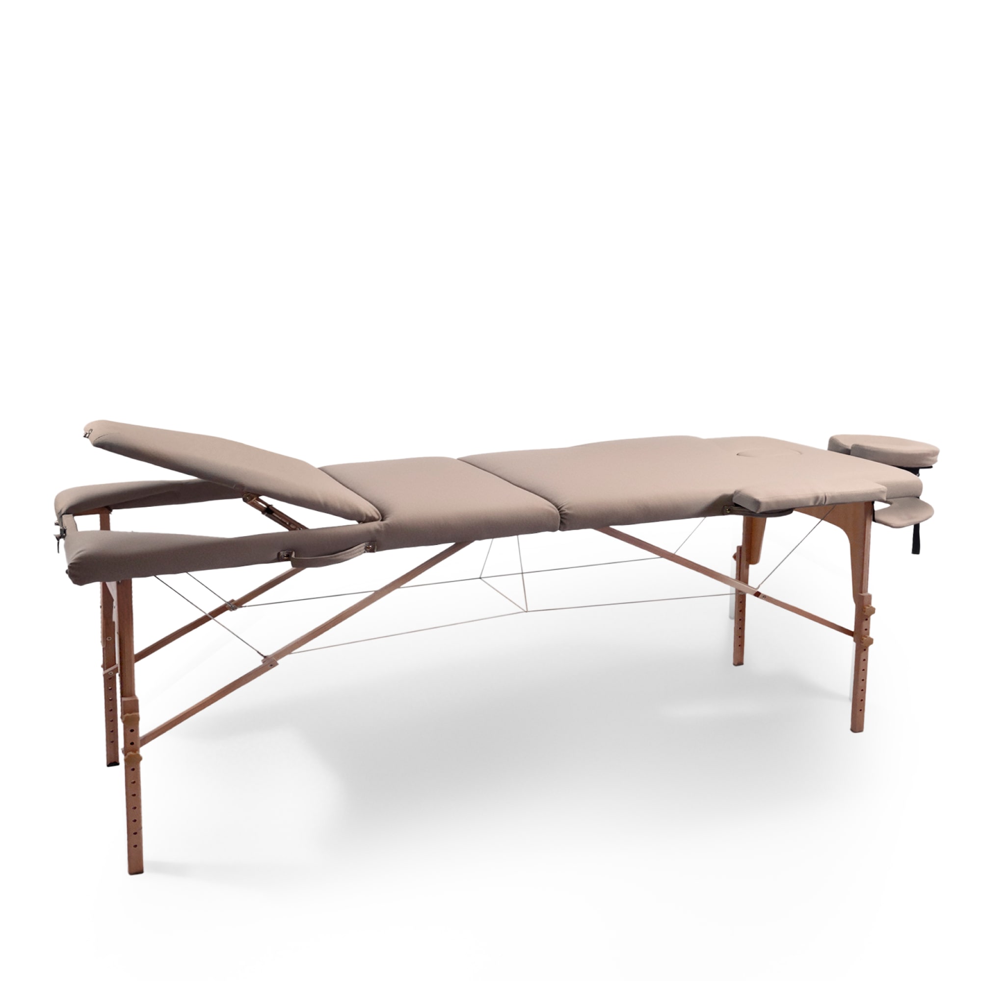 Складной массажный стол Unix  Serenity 3 Section Grey