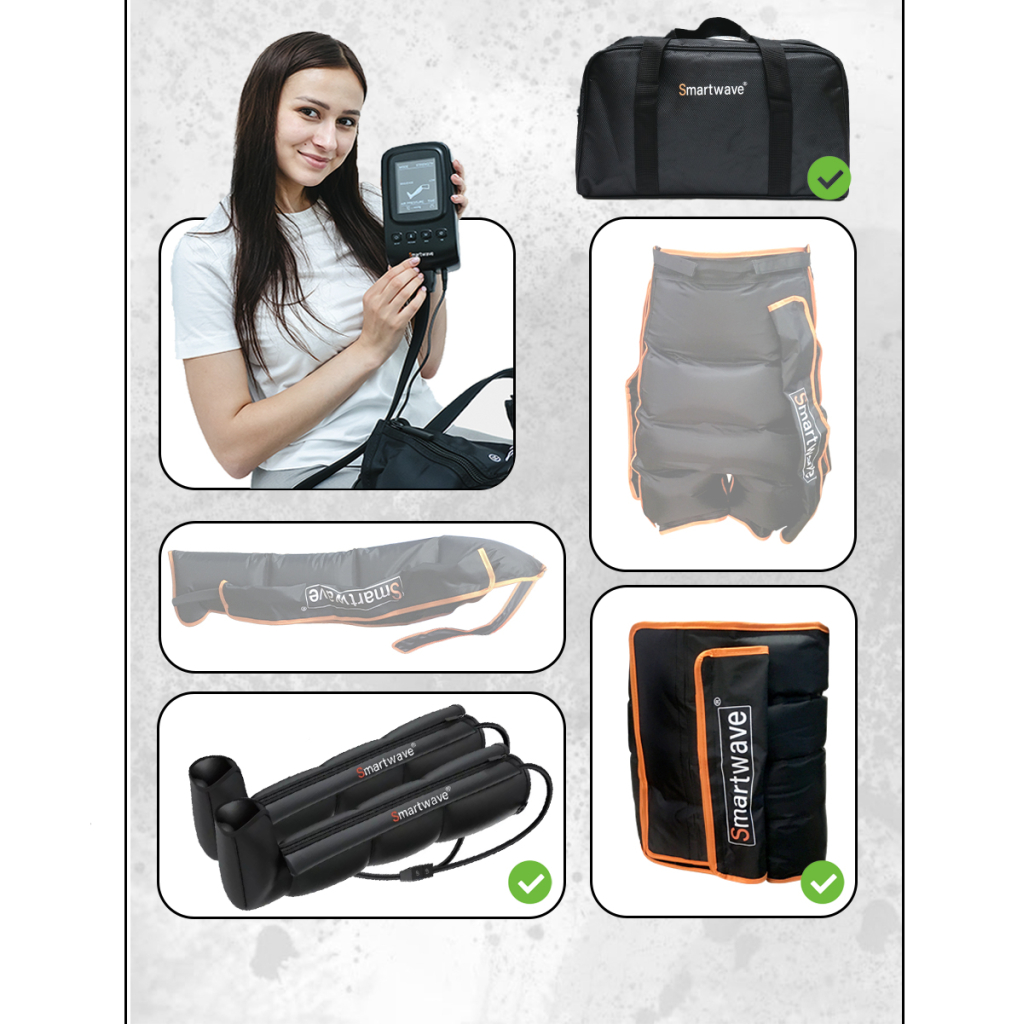 Лимфодренажный аппарат Smartwave 400 (манжеты на ноги) + пояс XL