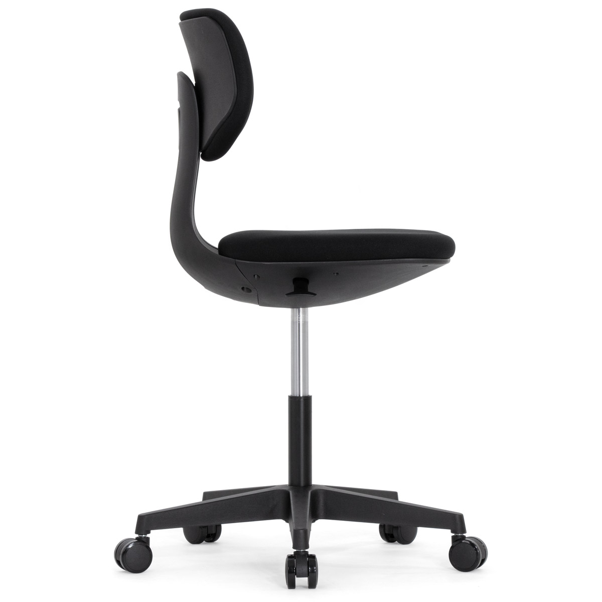 Эргономичное кресло Falto Rookie (регулируемая спинка, ткань, чёрный)