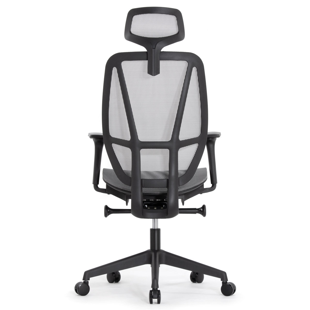 Эргономичное кресло Falto HOP ECO (удлинённое сиденье, сетка, серый)