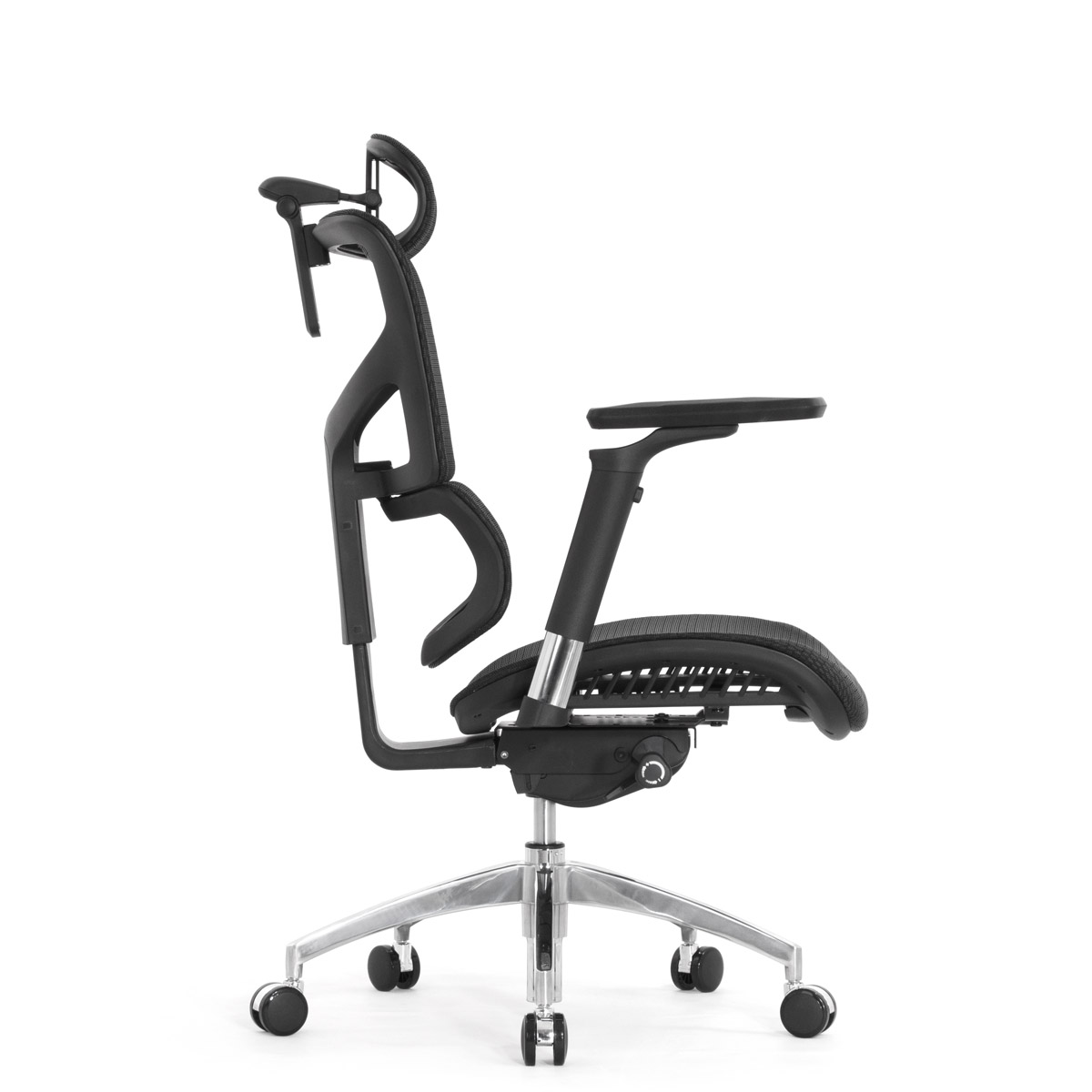 Эргономичное кресло Falto Sail Art 2 (подлокотники 6D (360), сетка, чёрный)