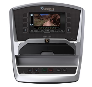 Электромагнитный велотренажер Vision U20 Touch