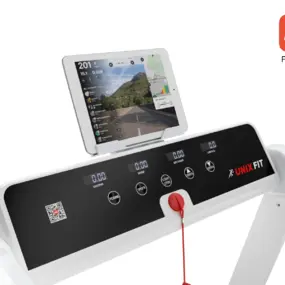 Беговая дорожка Unix Fit Hi-tech F1 Arctic Ice