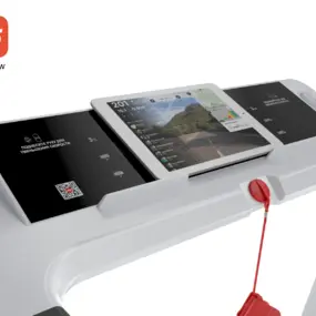 Беговая дорожка Unix Fit Hi-tech F2 PLUS Arctic Ice