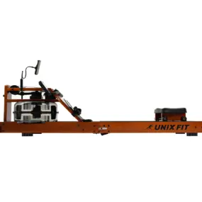 Гребной тренажер Unix Fit Wood Rower Dark