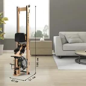 Гребной тренажер Unix Fit Wood Rower Light