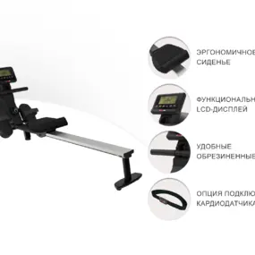 Гребной тренажер Unix Fit Techno Rower 410