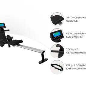 Гребной тренажер Unix Fit Techno Rower 410E