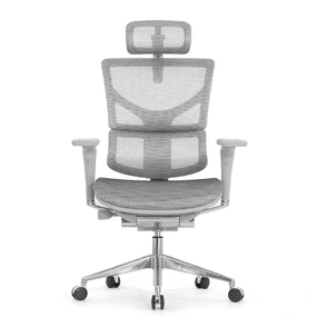 Эргономичное кресло Falto Sail 2 (динамичный поясничный упор, подлокотники 6D (360), сетка, светлый)