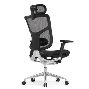 Компьютерное кресло Falto Star Ergo 2 (2D поясничный упор, подлокотники 6D (360), сетка, чёрный)