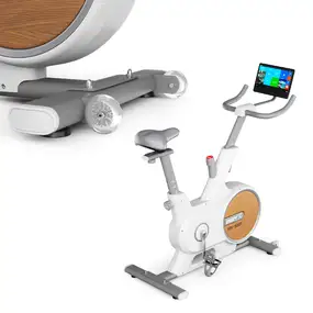 Велотренажер Unix Fit MV-500T (15,6″ TFT) Wood