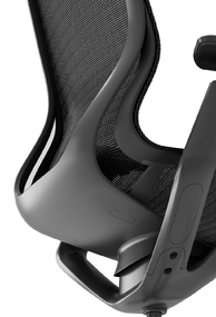 Эргономичное кресло Aria тёмно-серое